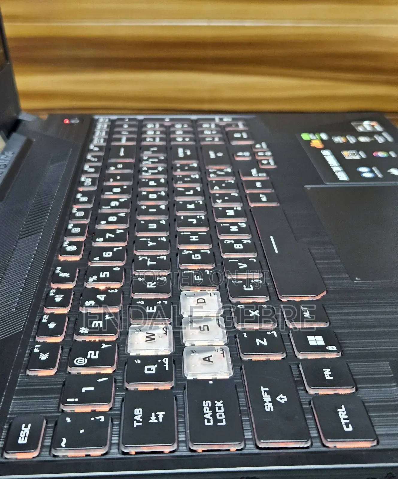 New Laptop Asus TUF Gaming A15 16GB AMD Ryzen 7 SSD 512GB