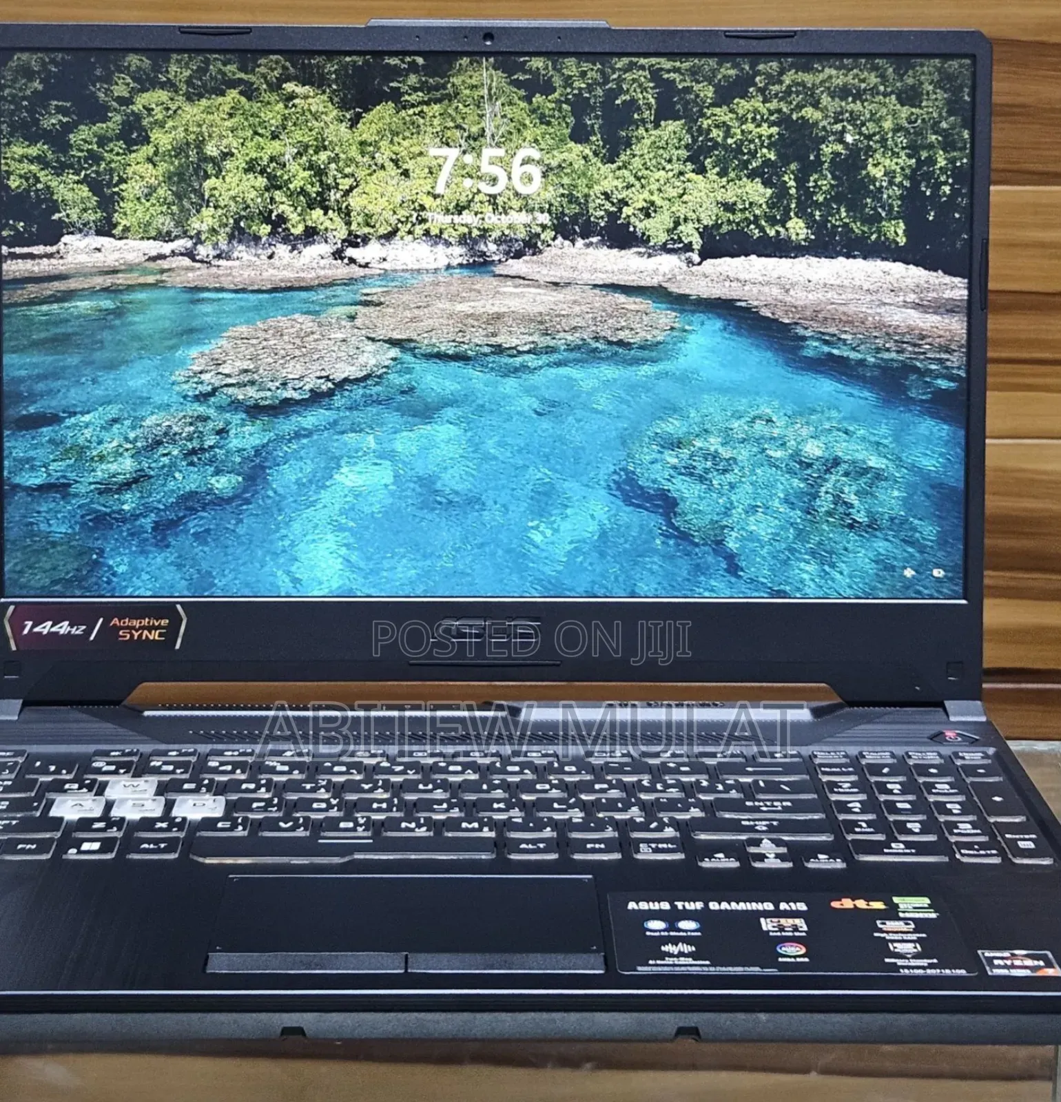 New Laptop Asus TUF Gaming A15 8GB AMD Ryzen 7 SSD 512GB