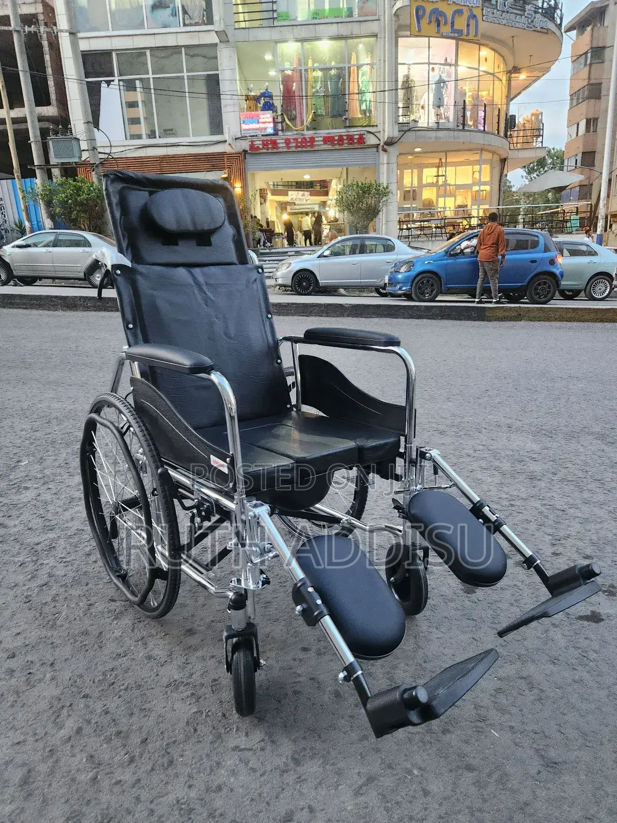 Commode Nice Design Aergonomic Wheelchair in Ethiopia Wheelchair