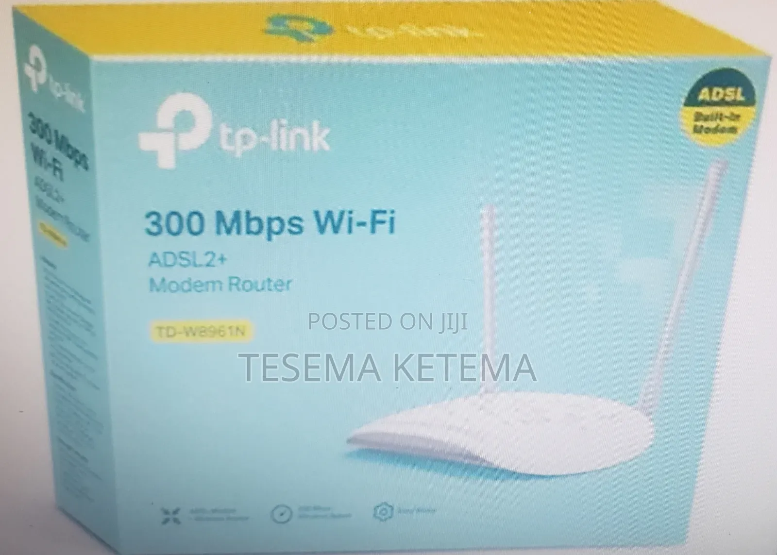 Tp-Link 300mbps Wifi Adsl2 + Modem Router