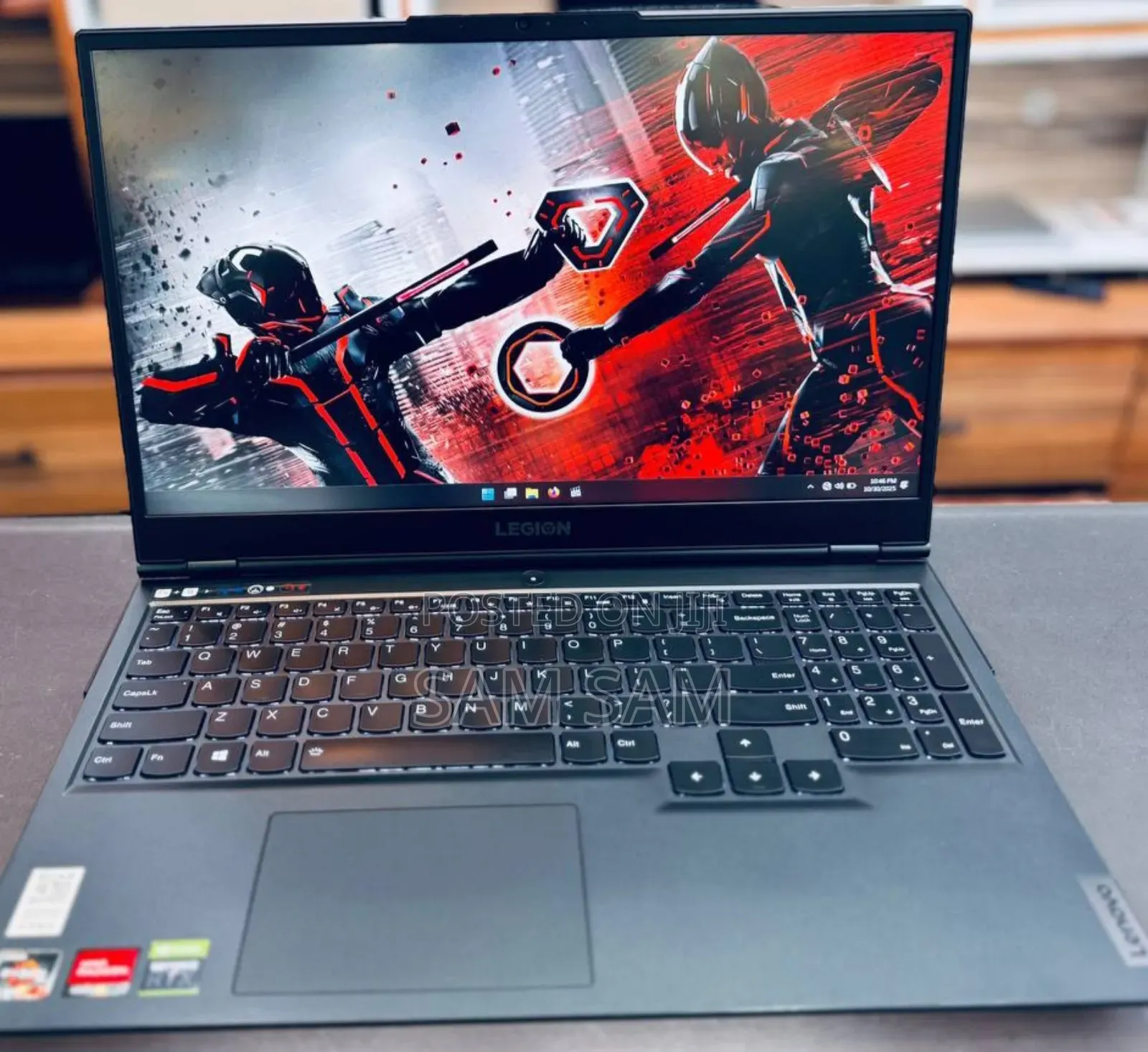 New Laptop Lenovo Legion 5 16GB AMD Ryzen 7 SSD 512GB
