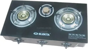Elekta Three Burner Gas Stove