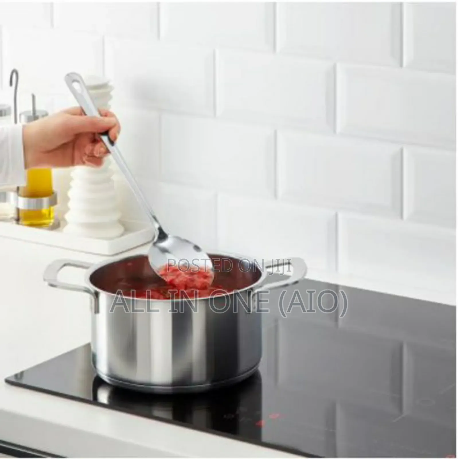 Ikea-Grunka 4-Piece Kitchen Utensil Set, Stainless Steel