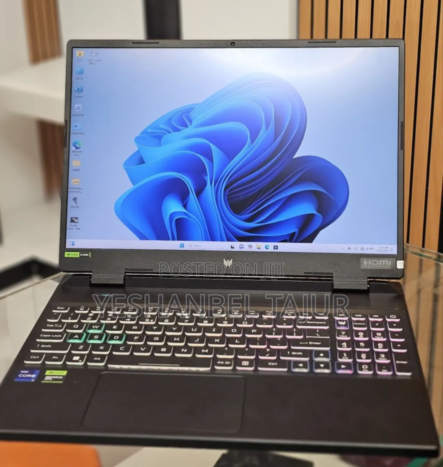 New Laptop Acer Predator Helios 300 16GB Intel Core I9 SSD 1T