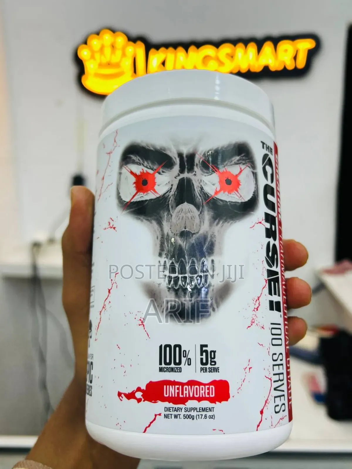 100% Micronized 5gm Per Serving Creatine Monohydrate JNX Sports