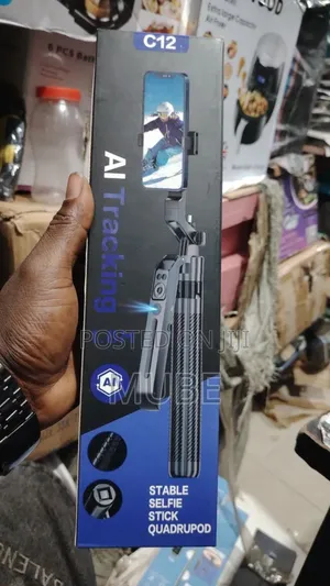 Photo - C12 Ai Face Tracking Gimbal Quadrapod