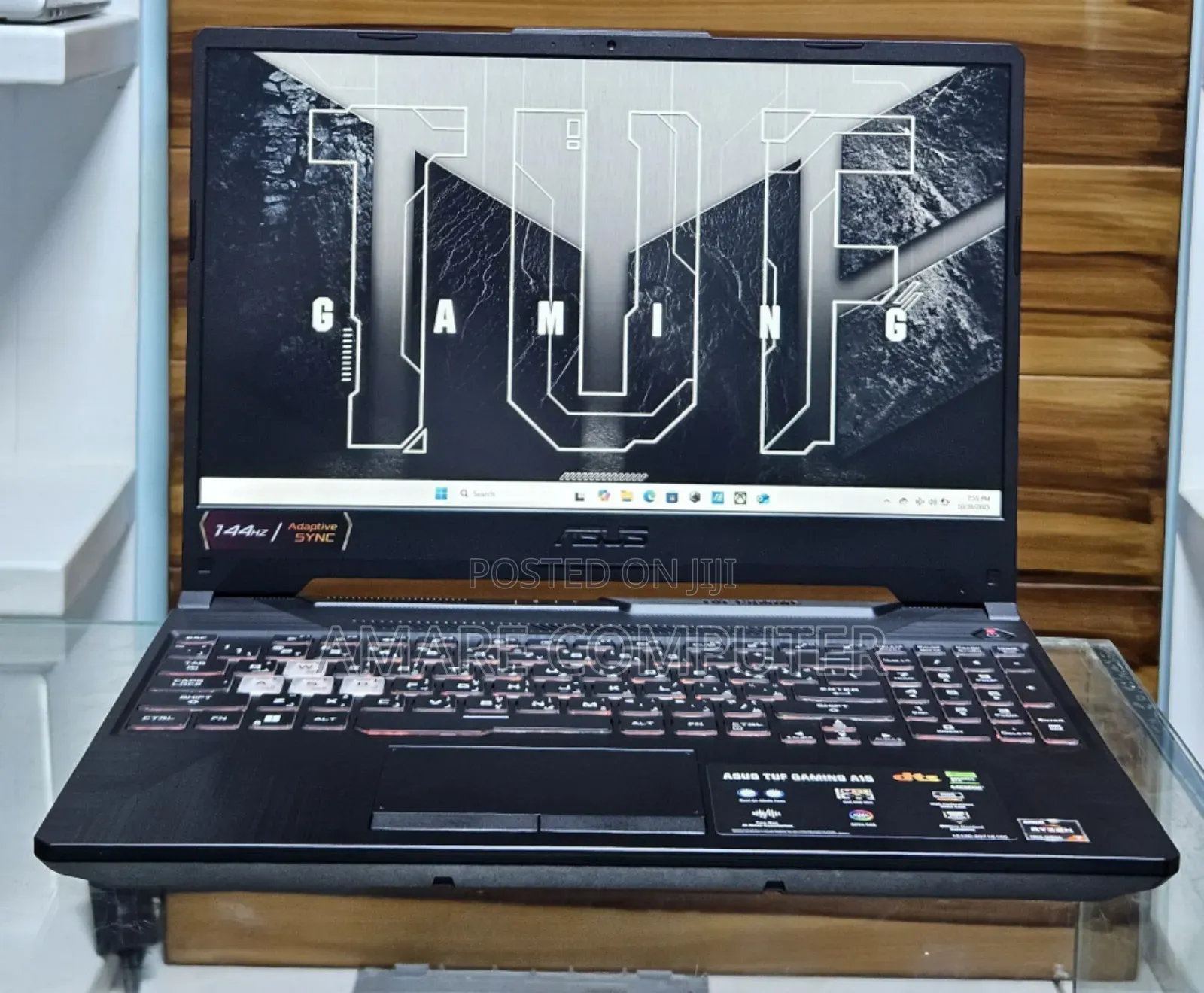 New Laptop Asus TUF Gaming A15 8GB AMD Ryzen 7 SSD 512GB