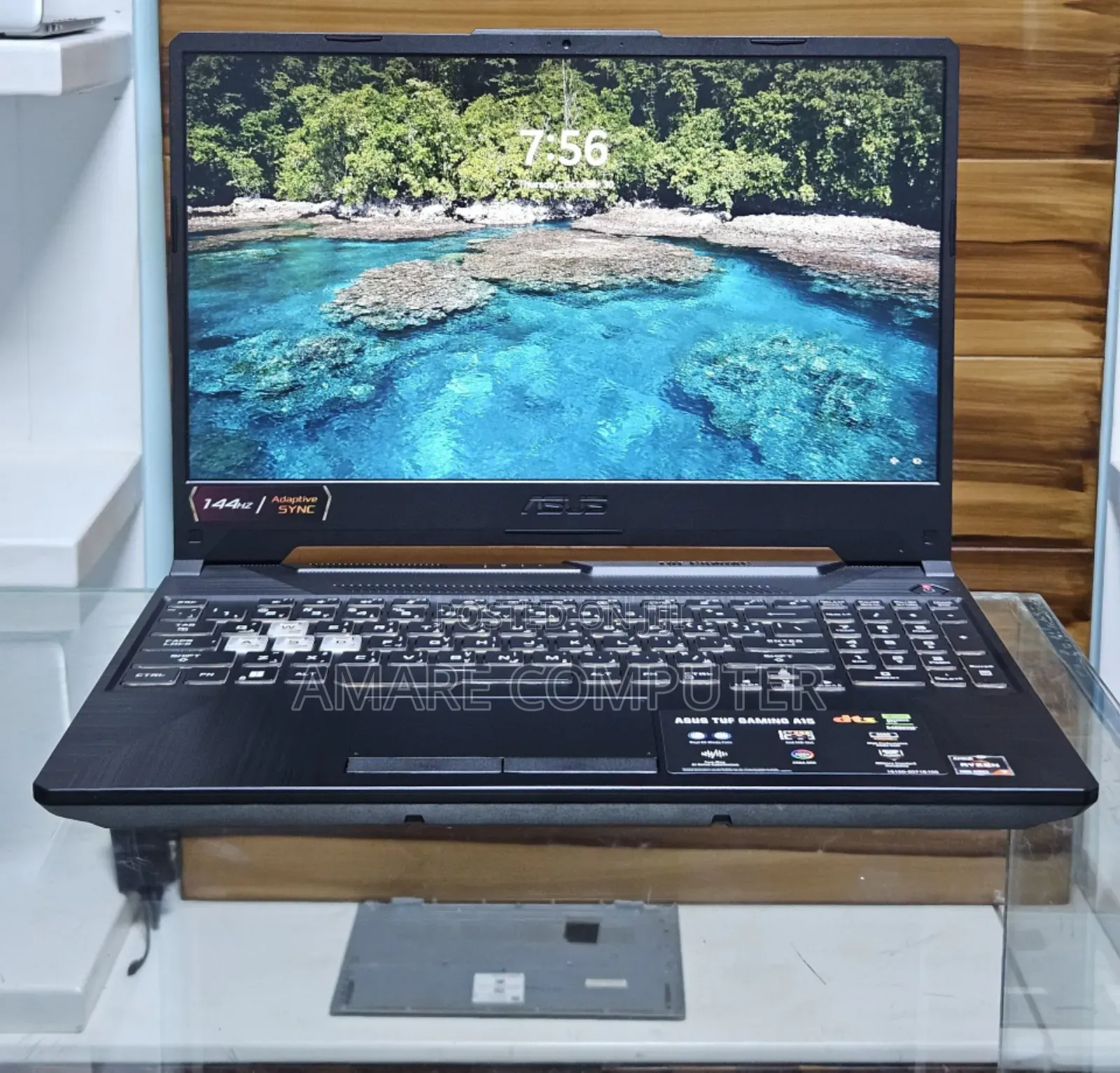 New Laptop Asus TUF Gaming A15 8GB AMD Ryzen 7 SSD 512GB