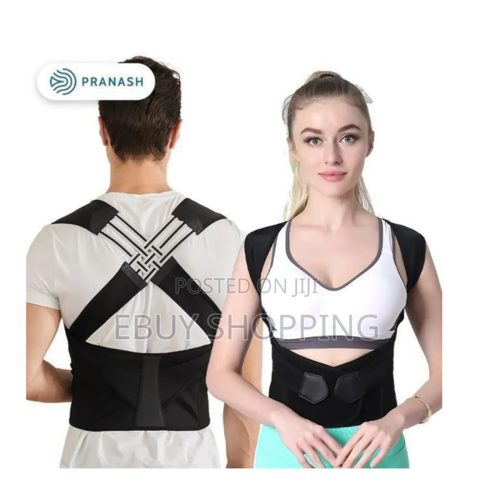 Breathable Posture Support Belt - Polyester Spandex Blend