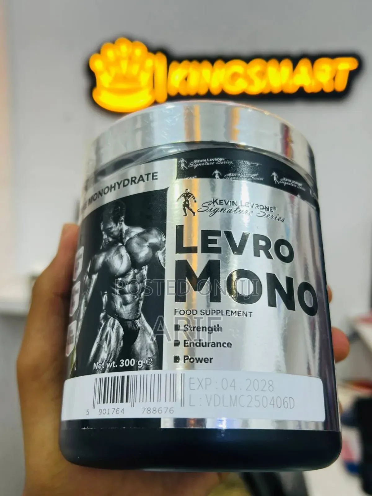 Levro Mono Creatine Monohydrate Food Supplement (Strength ,Endurance)