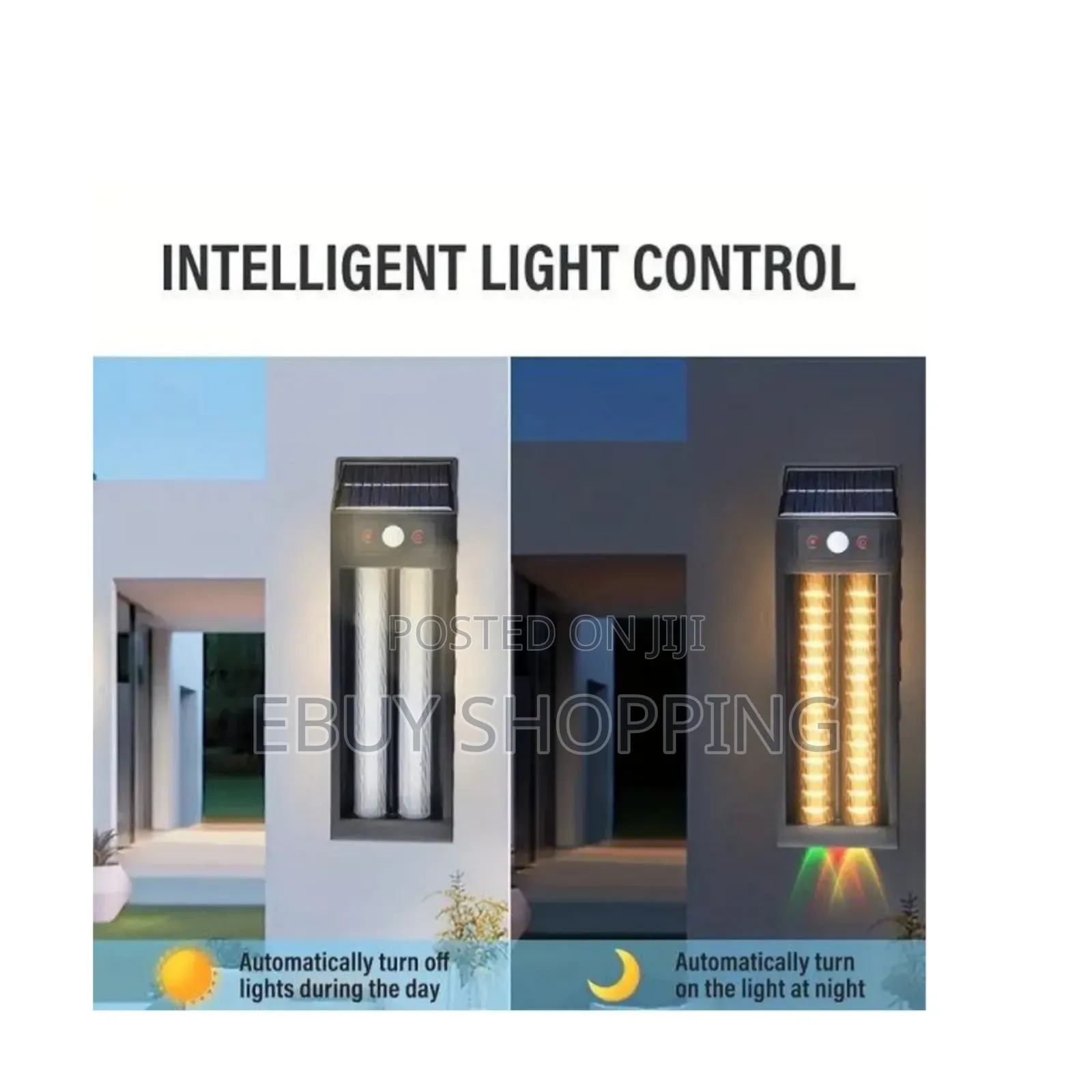 Energy-Independent Solar Wall Light With 1200mah Battery