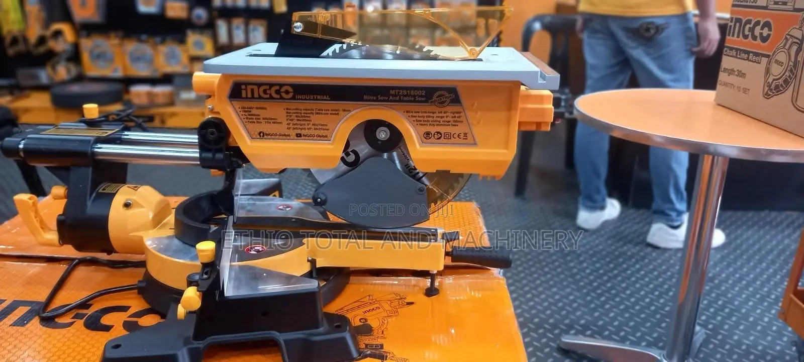 Ingco Mitre Saw and Table Saw Combo