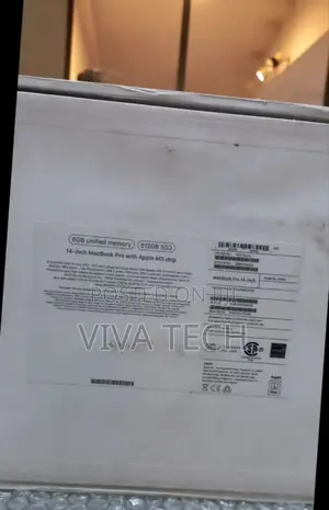 New Laptop Apple MacBook Pro M1 8GB Intel Core M3 SSD 512GB