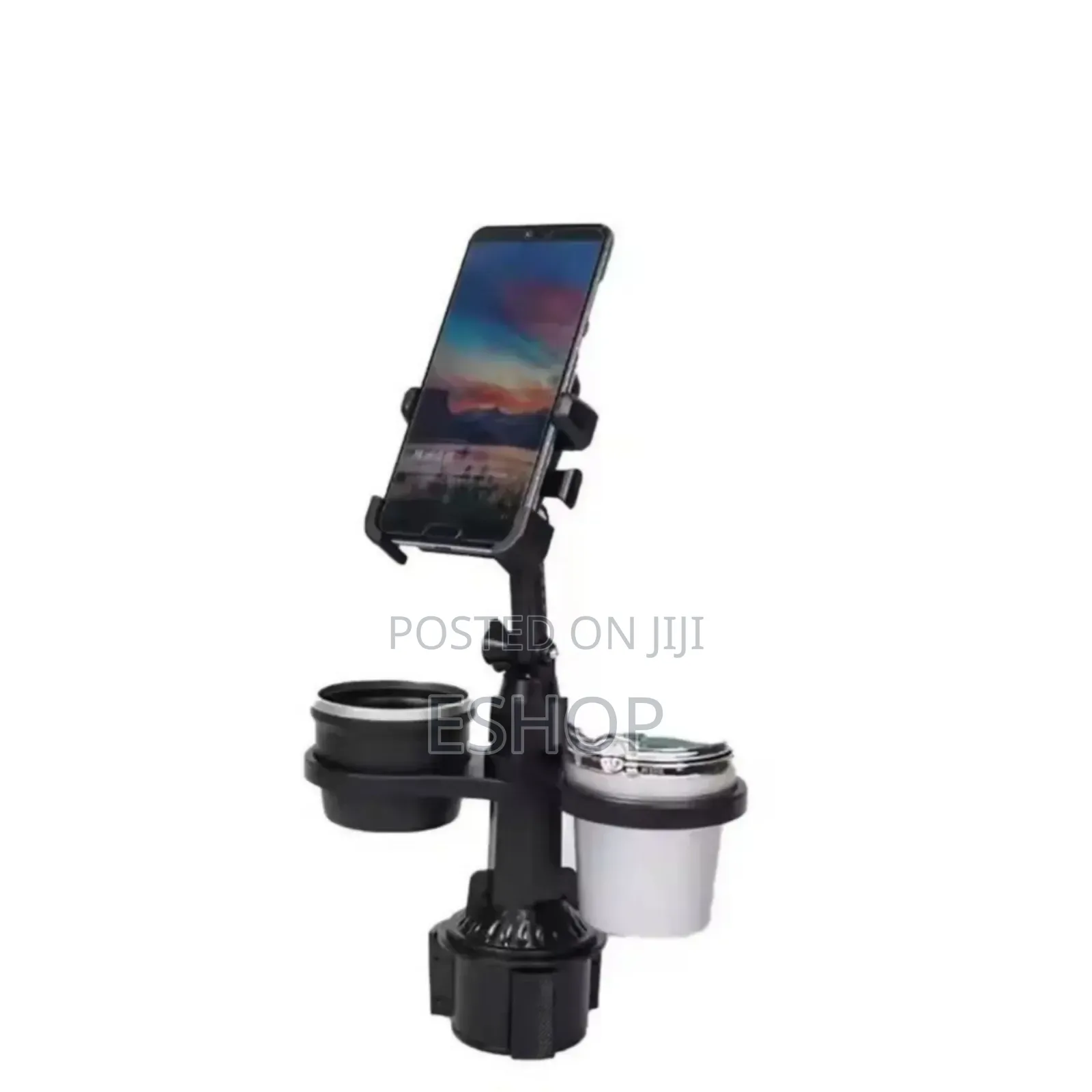 3-in-1 Cup Holder Phone Stand for Any Car