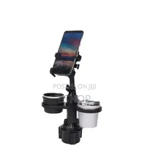 3-in-1 Cup Holder Phone Stand for Any Car