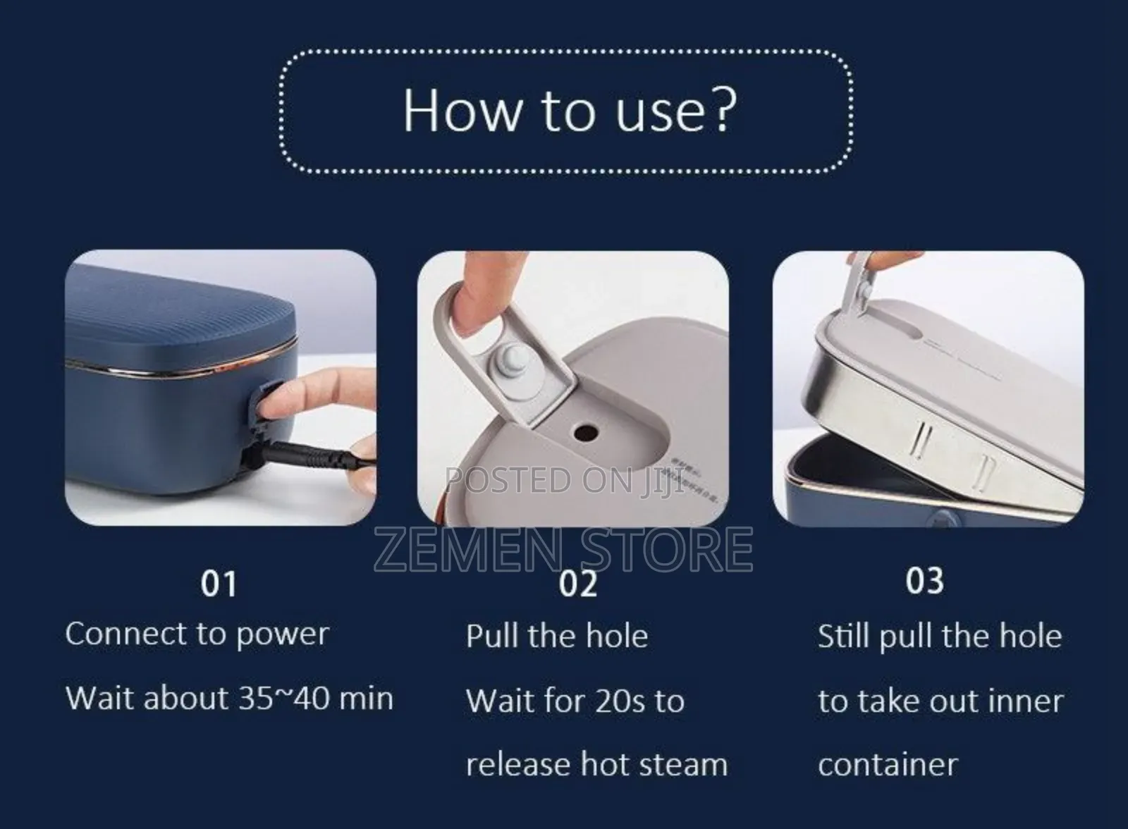 Portable Electric Lunch Box