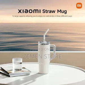 Photo - 1l Xiaomi Mug ትኩስና ቀዝቃዛ መጠጦችን ለረጅም ሰዓታት የሚያቆይ