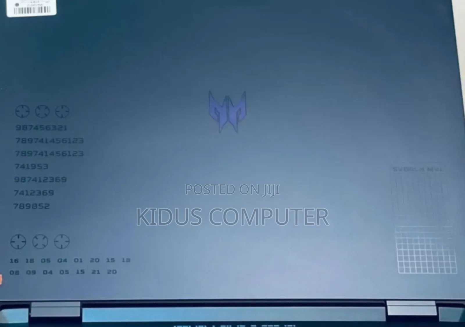 New Laptop Acer 16GB Intel Core I9 SSD 1T