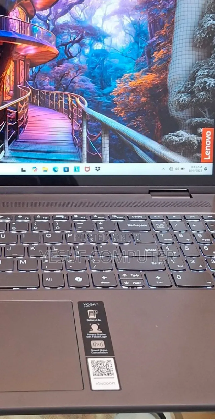 New Laptop Lenovo Yoga 7i 16GB Intel Core Ultra 7 SSD 1T