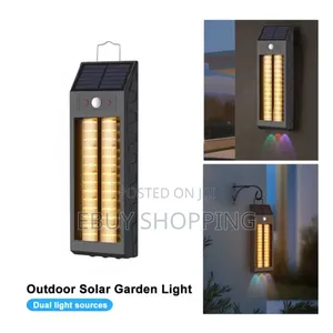 Photo - Easy-Install Solar Lamp for Fence, Wall, or Post