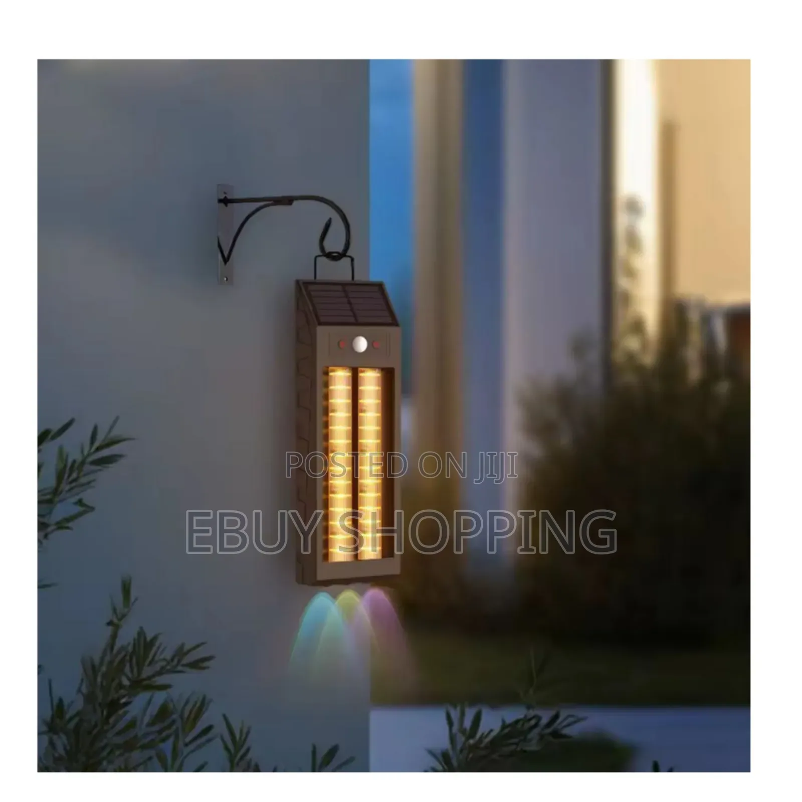 Easy-Install Solar Lamp for Fence, Wall, or Post