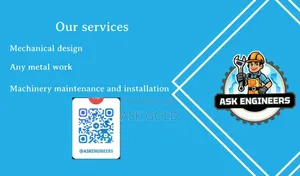 Mechanical Design,Machinery Maintenance and Installation , Metal Work