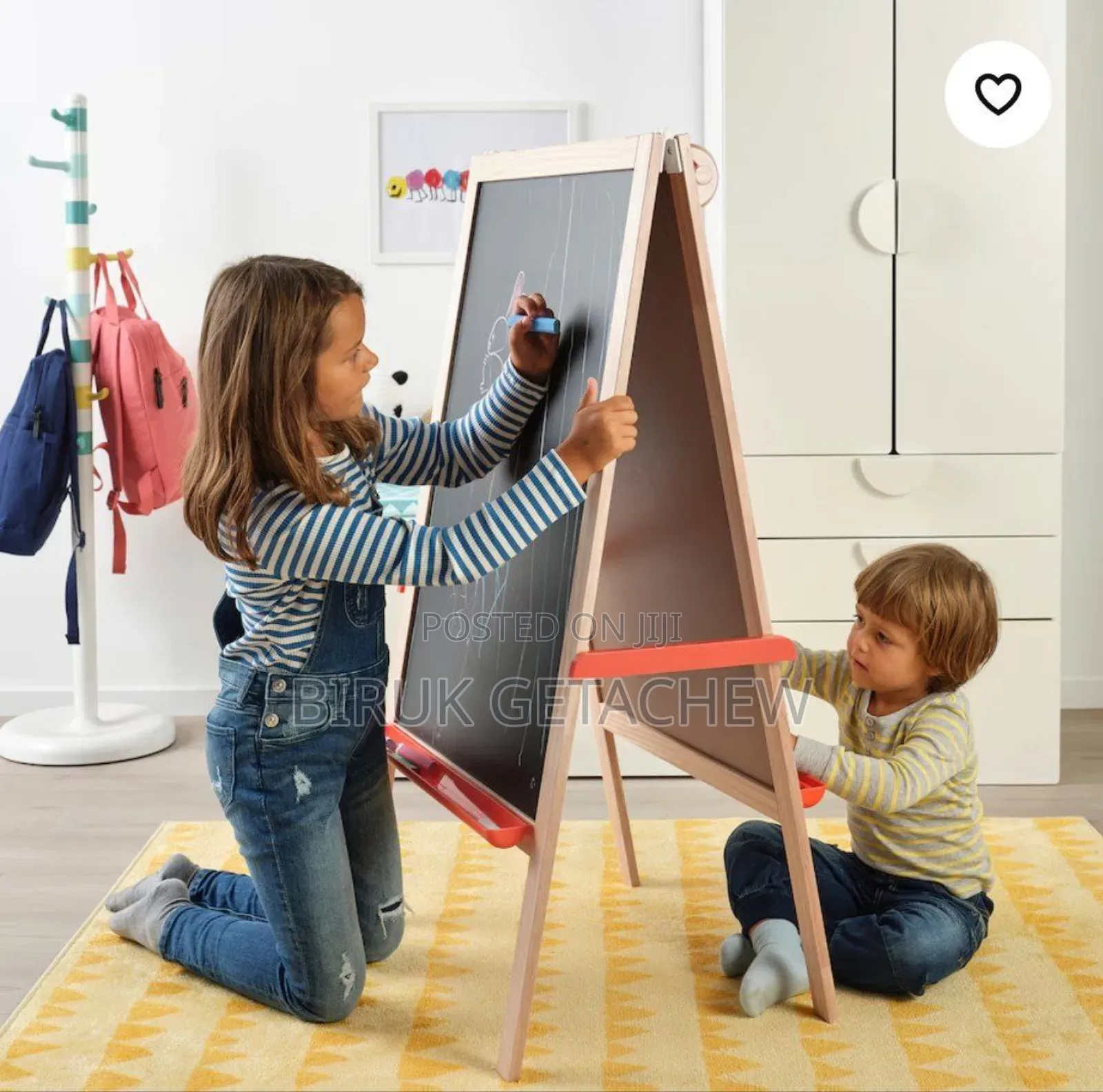 Kids Black and White Boerd