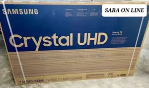 Samsung 75" Uhd Crustal Tv >>New Model 10year Warranty