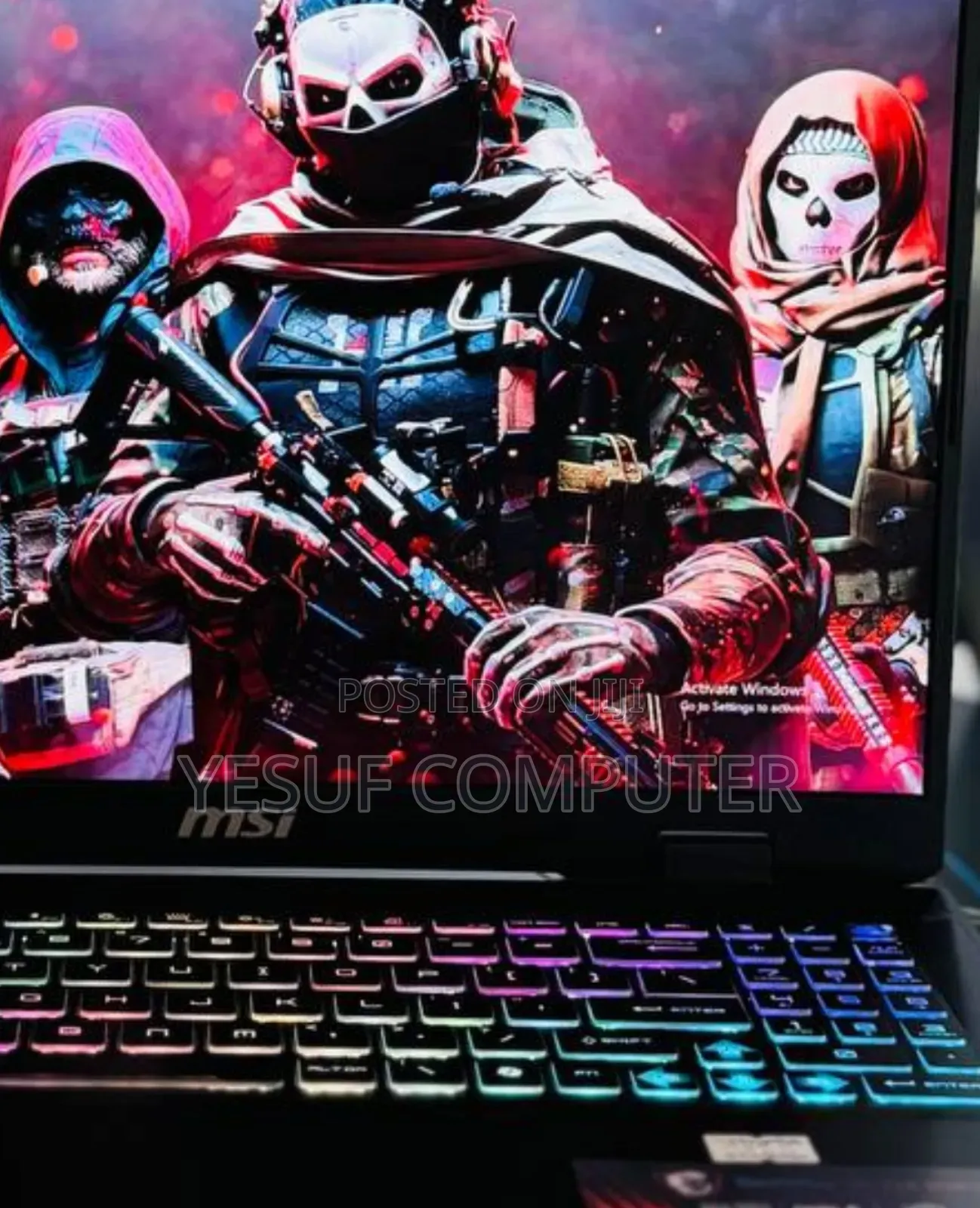 New Laptop MSI MSI Sword 15 16GB Intel Core I7 SSD 1T