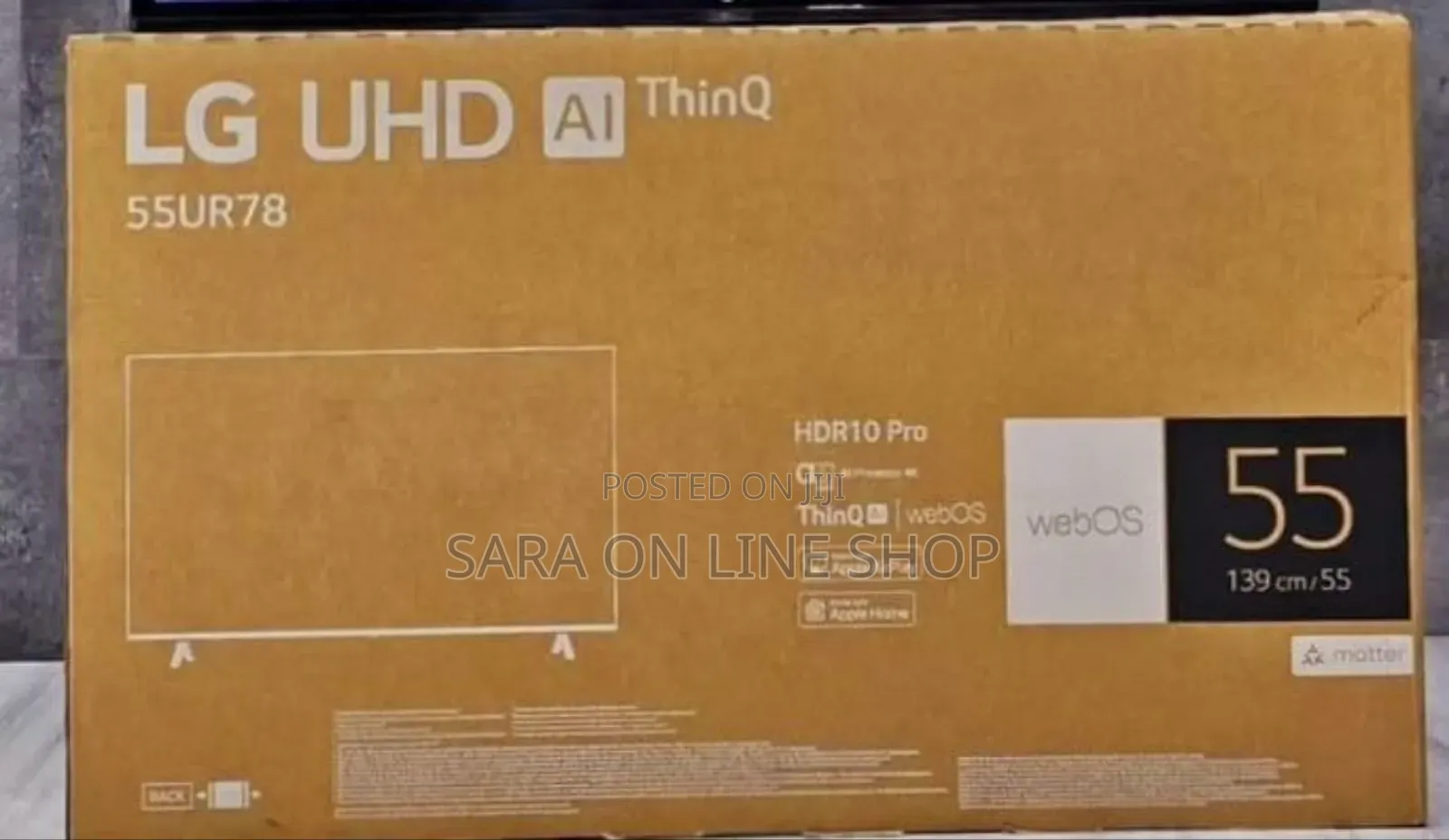 Lg 55" Webos Uhd Tv **5year Warranty Free Delivery