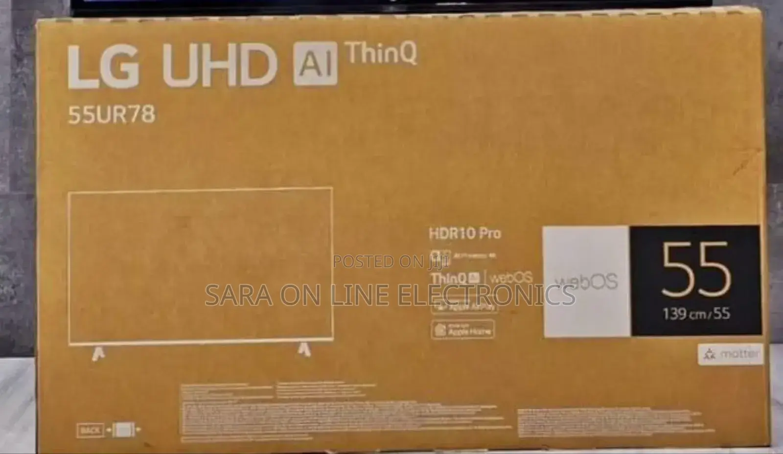 Lg 55" Webos Uhd Tv **5year Warranty Free Delivery