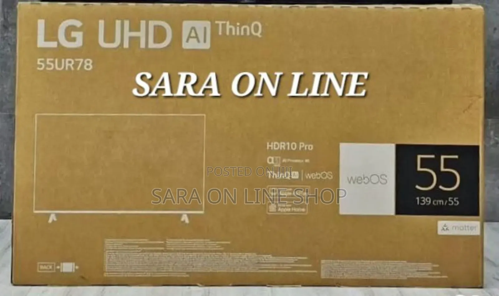 Lg 55" Webos Uhd Tv **5year Warranty Free Delivery