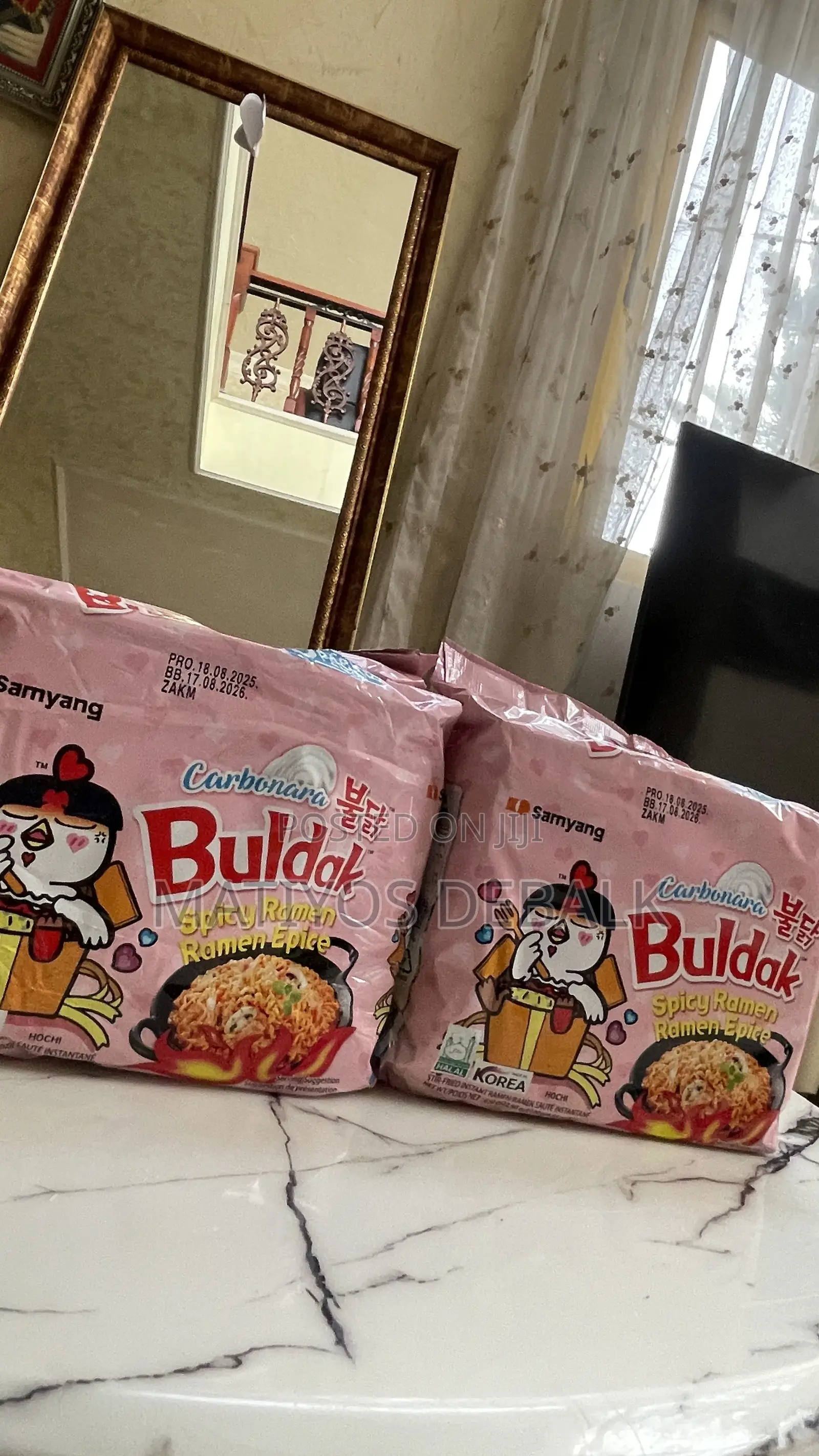 Buldak Samyang Ramen Noodle Every Flavor