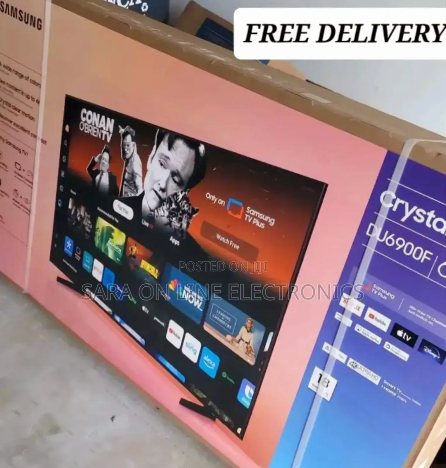 [Samsung 65" Crustal Uhd Tv New Model ◇Free Delivery