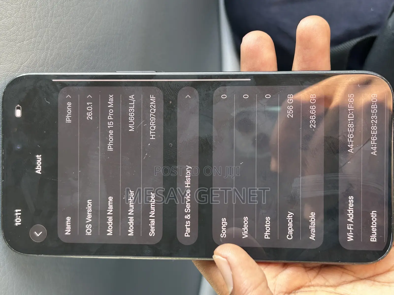 Apple iPhone 15 Pro Max 256 GB Black