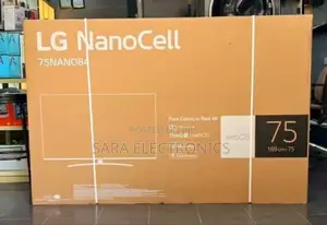 ■□Lg 75" Nano Cell Tv New Model **Free Delivery