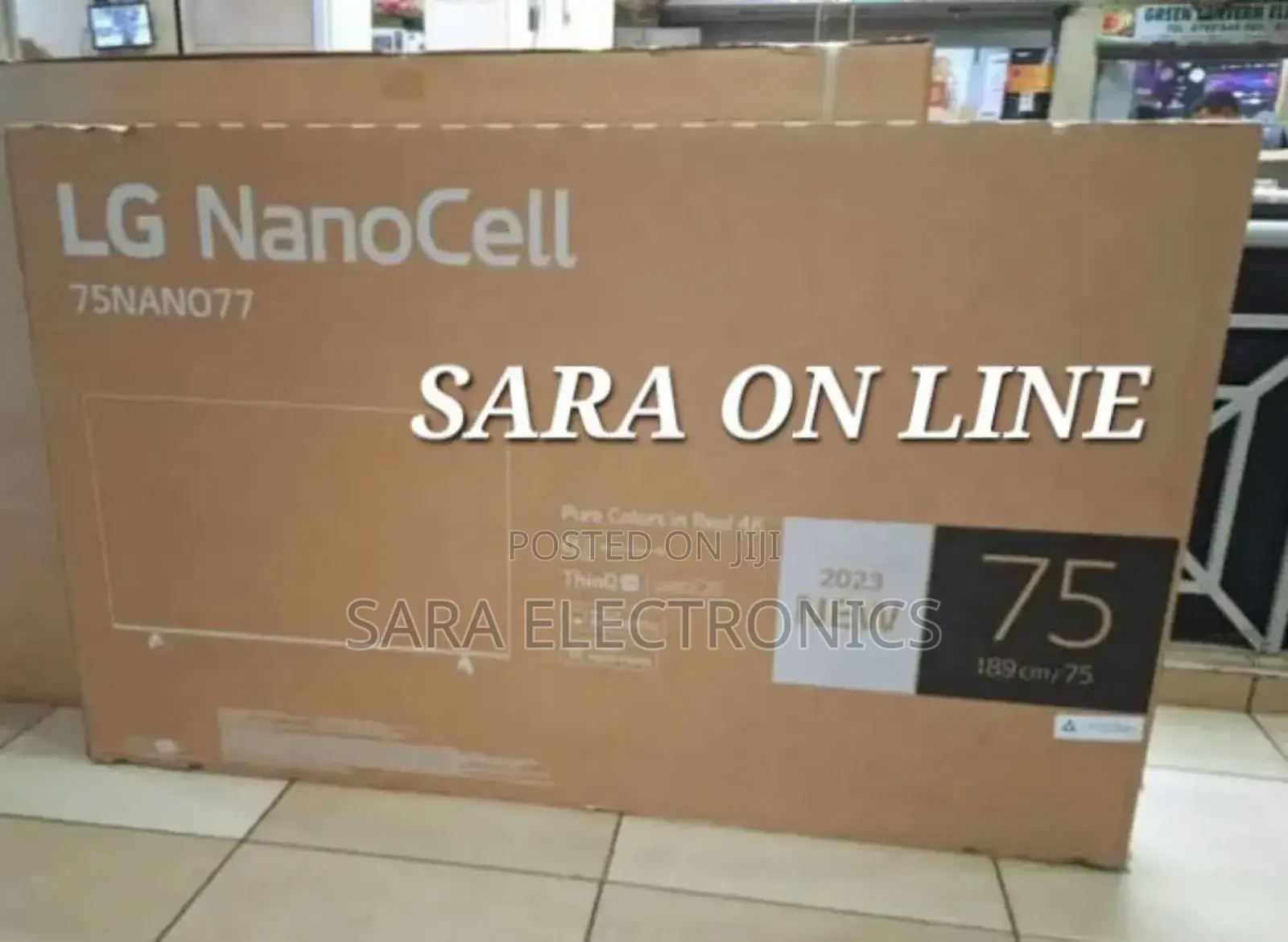 >>Lg 75" Nano Cell New 2023 Free Delivery 5year Warranty