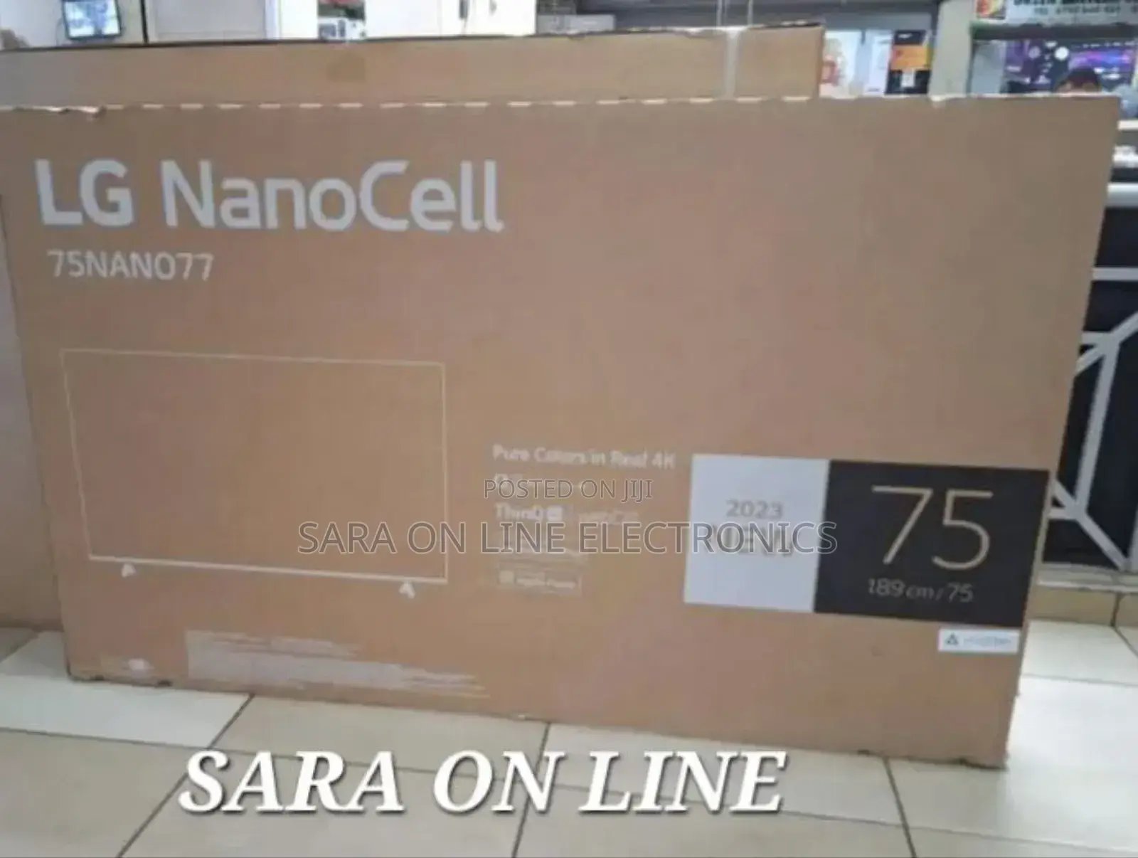 >>Lg 75" Nano Cell New 2023 Free Delivery 5year Warranty