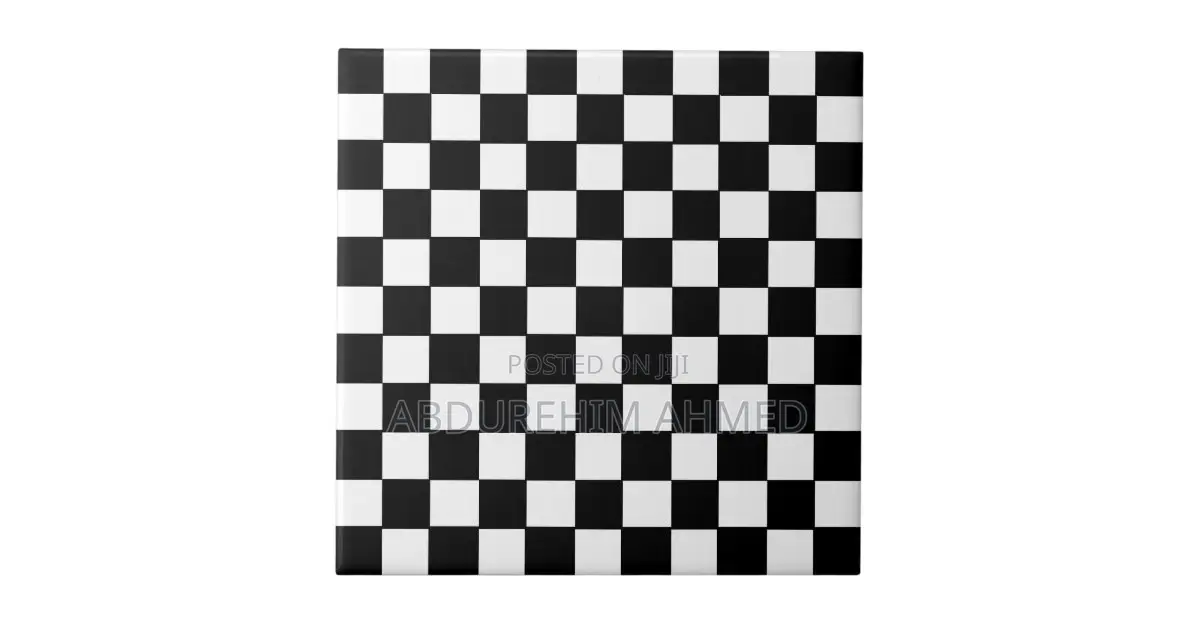 Checker Board Ceramic ( Made in India)