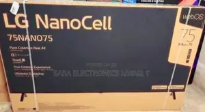 ○●Lg 75" Nano Cell Webos Tv New 2025 Free Delivery
