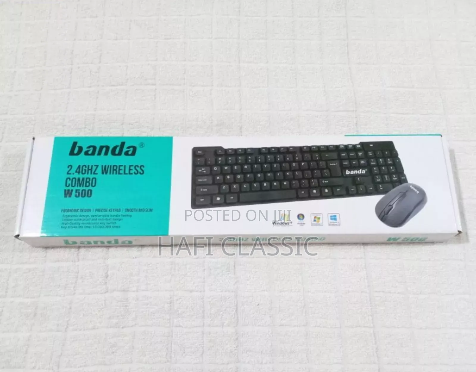 Banda Wireless Keyboard Mouse