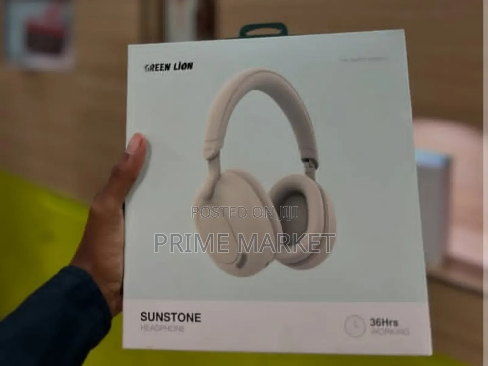 Green Lion Sunstone Headphone – Beige