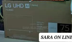 Lg 75" Nano Cell HDR Tv New Model Free Delivery