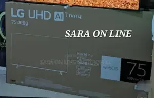 Lg 75" Nano Cell HDR Tv New Model Free Delivery