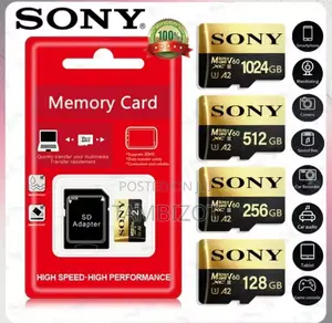 Sony Micro Sd Card 256 Gb and 512 Gb