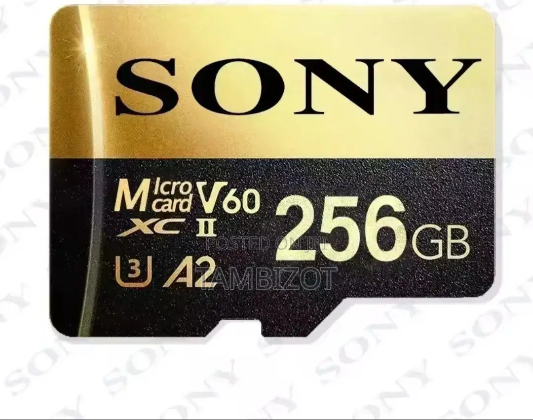 Sony Micro Sd Card 256 Gb and 512 Gb