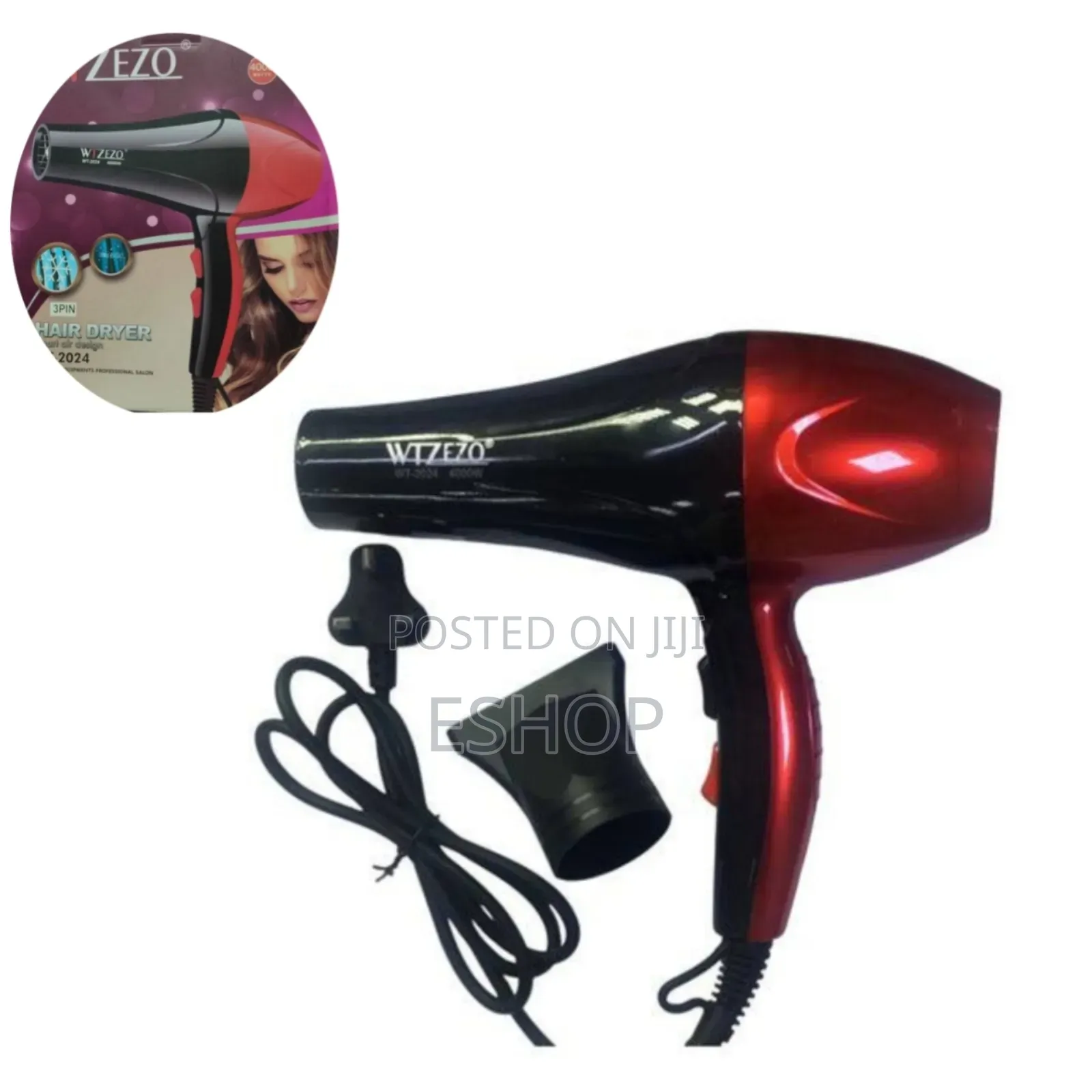 Ionic Blow Dryer for Smooth, Shiny Hair