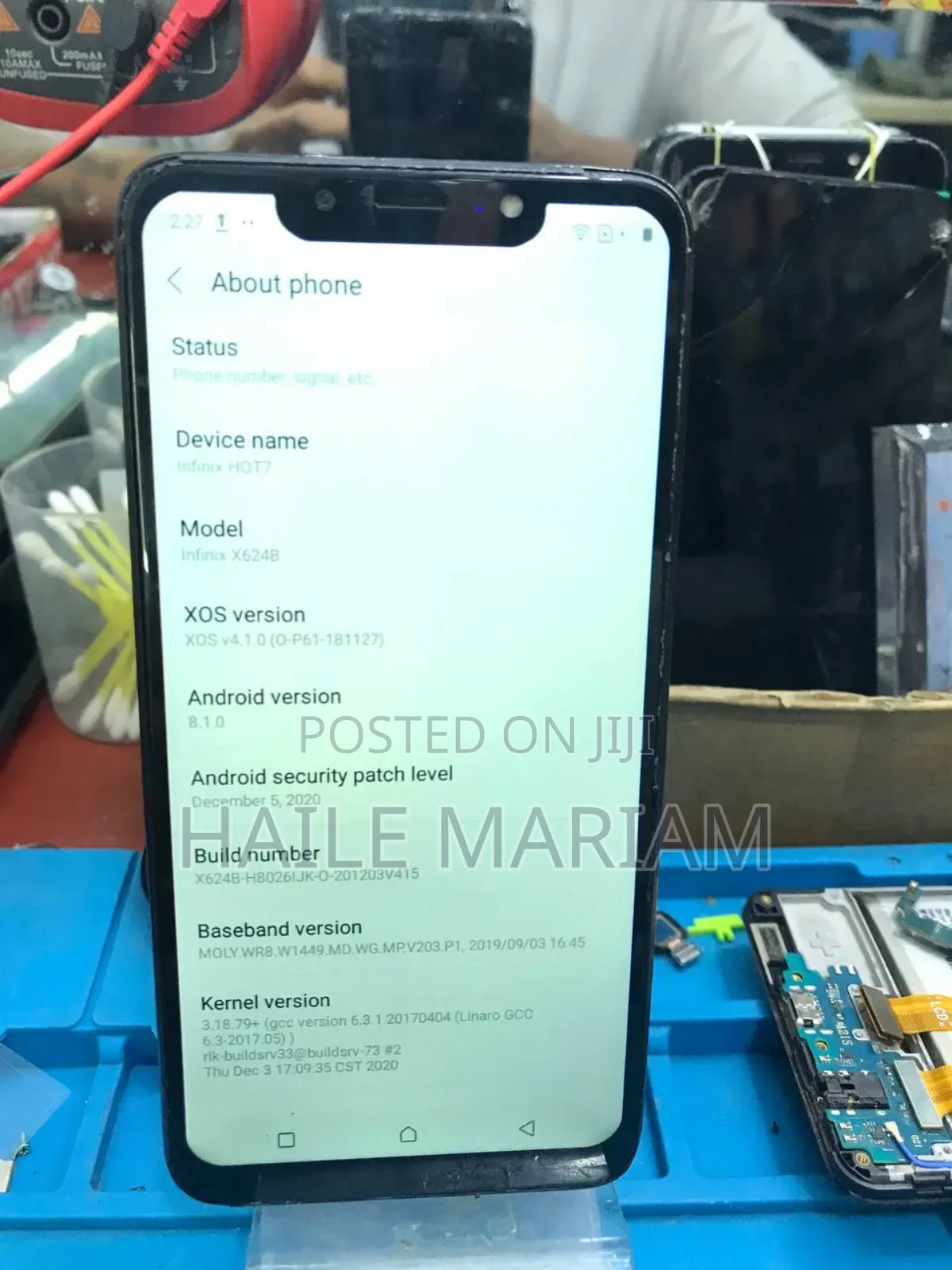 Infinix Hot 7 32 GB Blue