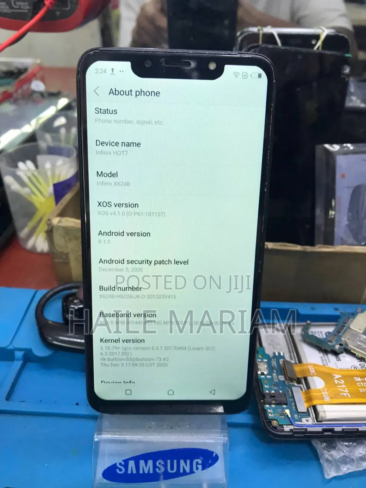 Infinix Hot 7 32 GB Blue