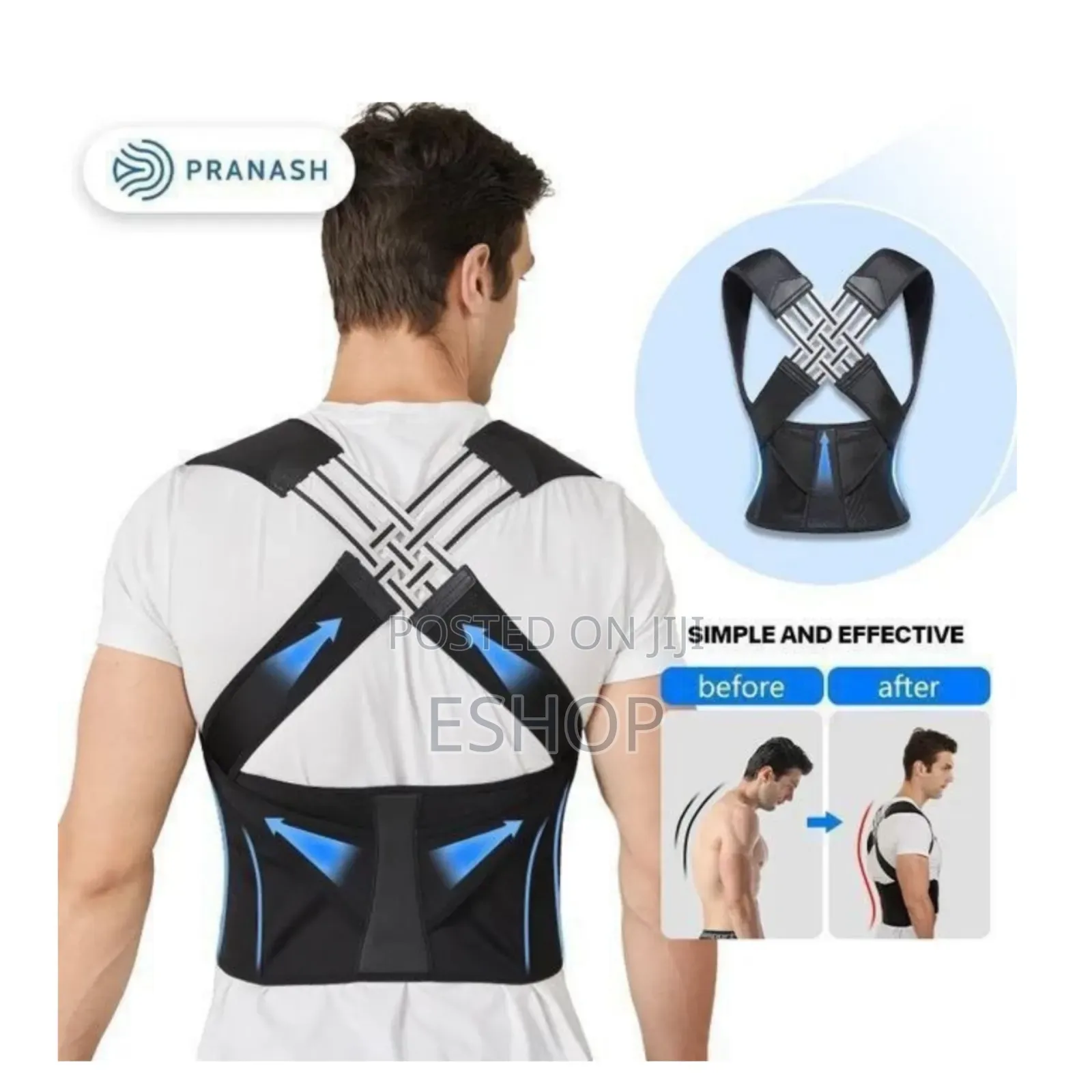 Designed for Relief: Posture Belt for Neck Shoulder Pain